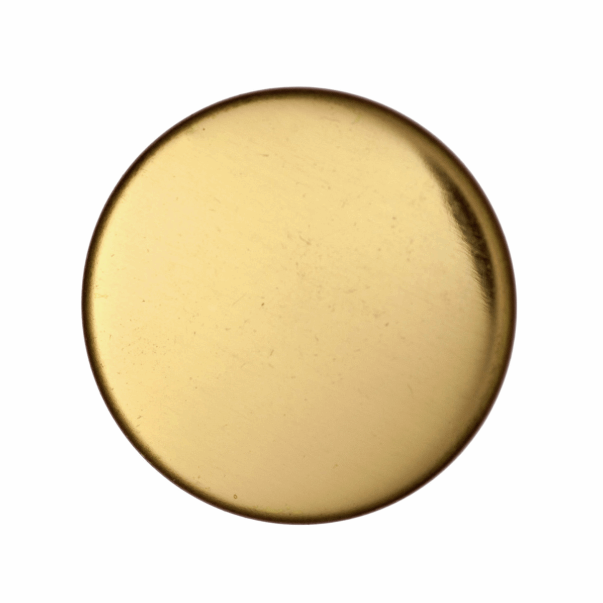 Gold Metal, 13mm Shank Button Cloth of Gold & Haberdashery Ltd