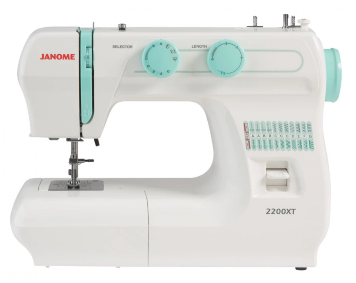 Janome 2200XT Mechanical Sewing Machine Cloth of Gold & Haberdashery Ltd