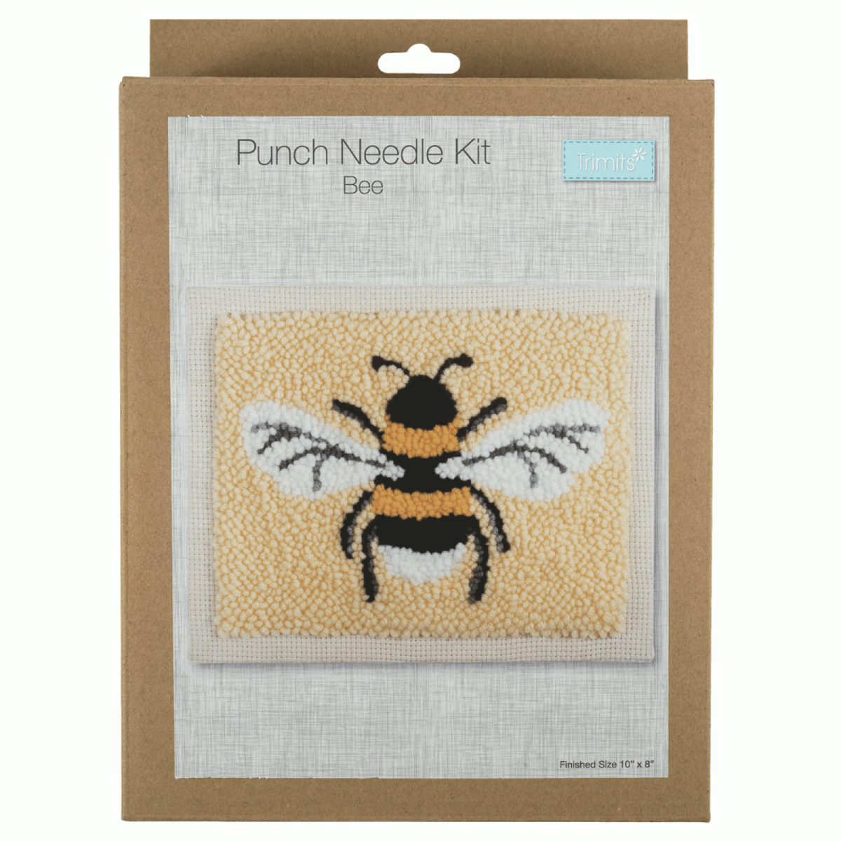 Punch Needle Kit Bee Cloth of Gold & Haberdashery Ltd