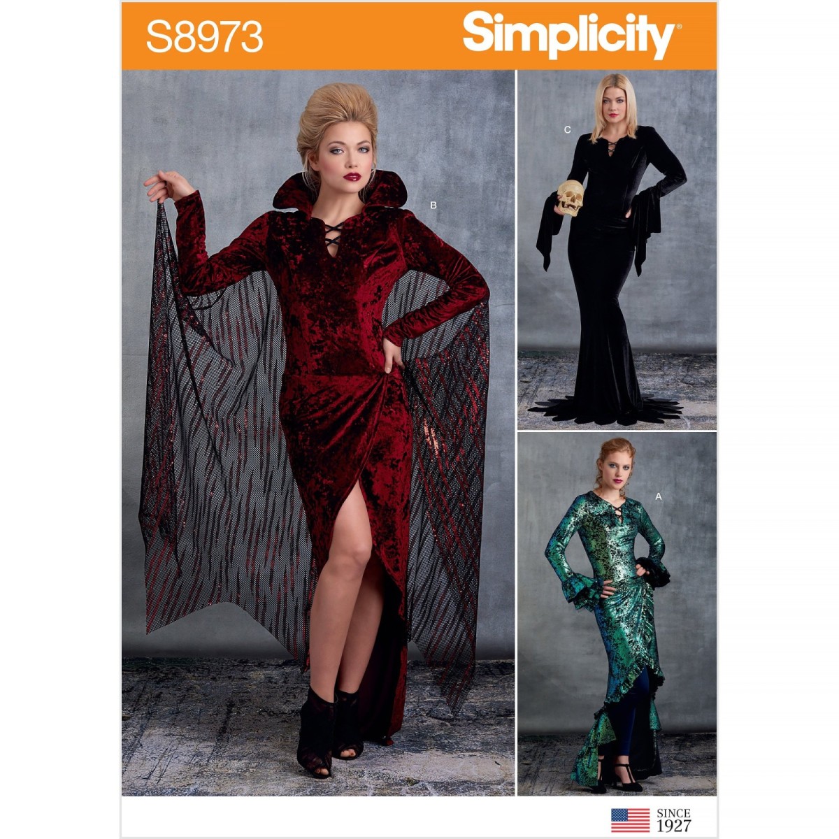 S8973 Halloween Costume Femme Fatale Cloth Of Gold Haberdashery Ltd S8973 Halloween Costume Femme Fatale 286084