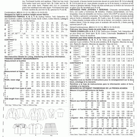 Costumes - Cloth of Gold & Haberdashery Ltd