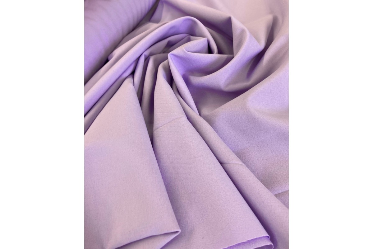 Lavender Bi - Stretch Crepe 138cm Wide 98% Polyester 2% Elastane