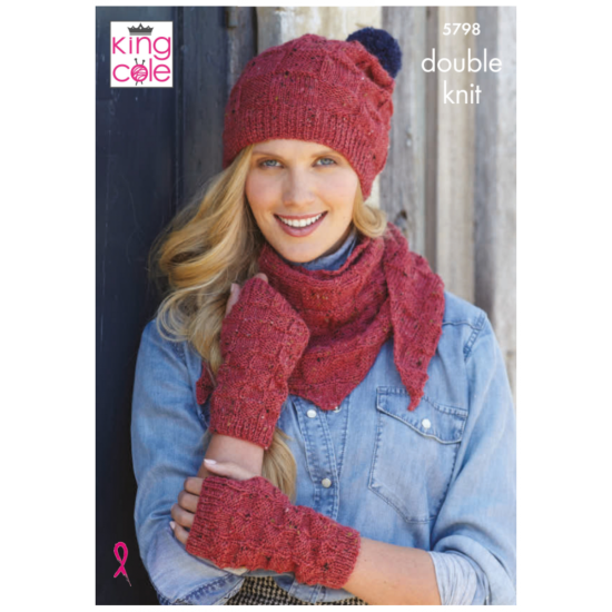 Accessories: Knitted in Homespun DK - 5798