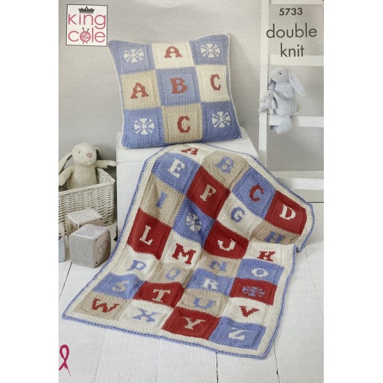 Alphabet Blanket & Cushion 5733