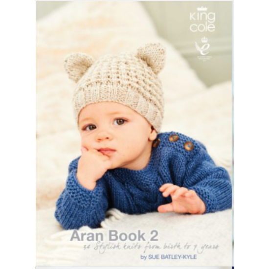 Aran Book 2, Knitting Patterns by King Cole