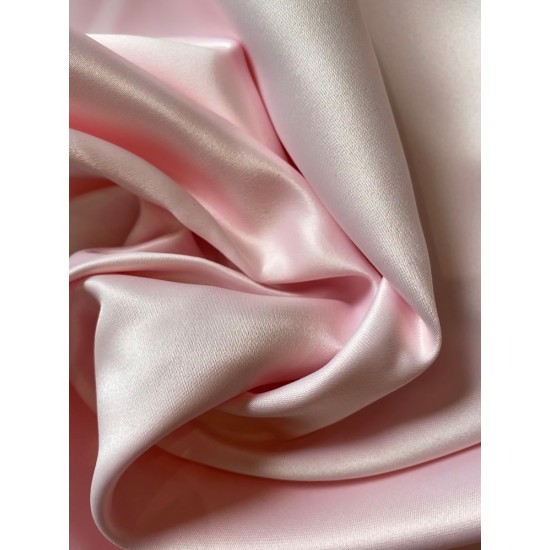 Baby Pink Duchess Satin