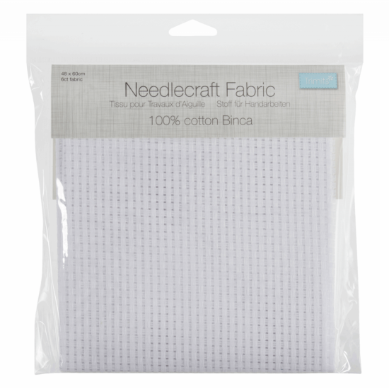 Binca 6 Count Pack Size 48 x 60cm White
