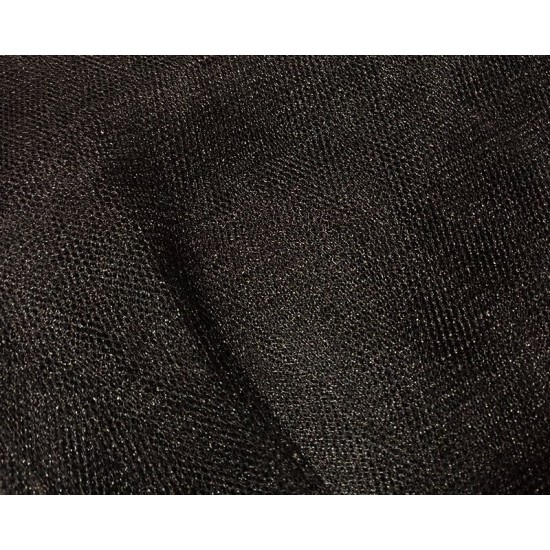 Black Dress Net 100% Nylon 150cm Wide