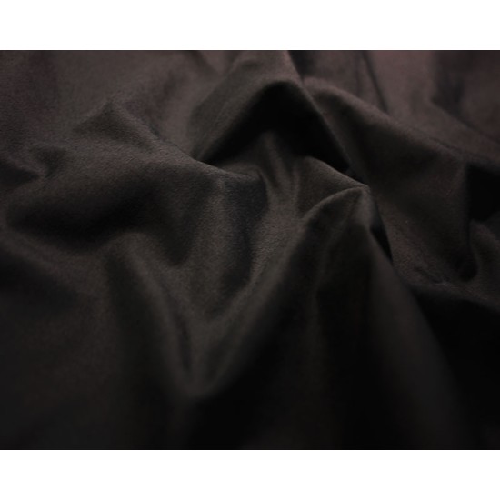 Black Polycotton 112cm Wide 80% Polyester, 20% Cotton
