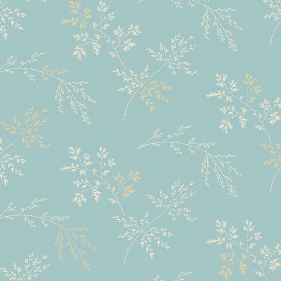 Bluebird Springs Light Blue 112cm Wide 100% Cotton