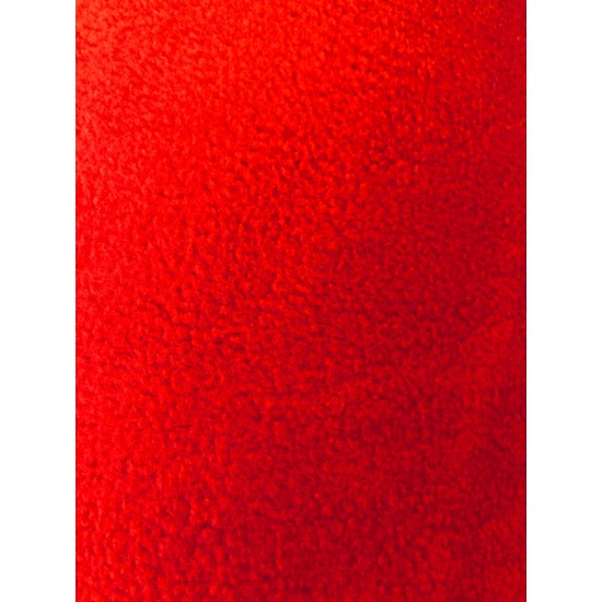 Bright Red Polar Fleece 100% Polyester 150cm Wide