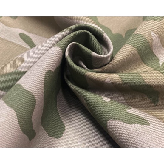 Camouflage Drill Polycotton 150cm Wide