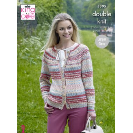 Cardigan & Sweater Knitted in Drifter DK -5305