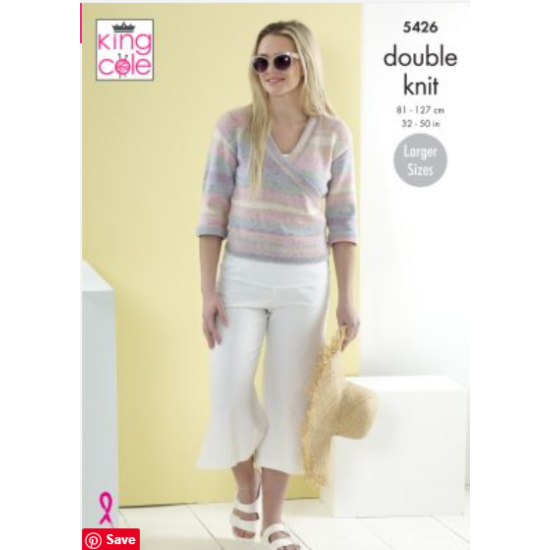 Cardigans Knitted in Beaches DK - 5426