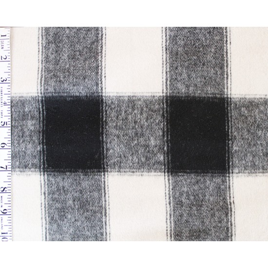 Checked Tile Wool Mix 70% Polyester 30% Wool 148cm Wide
