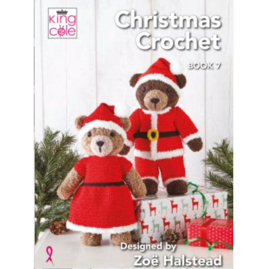 Christmas Crochet Book 7 of Crochet Patterns by King Cole