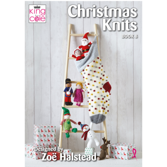 Christmas Knits Book 8 of Knitting Patterns by King Cole