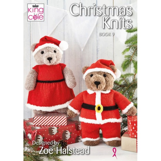 Christmas Knits Book 9 of Knitting Patterns by King Cole