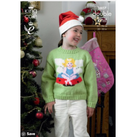 Christmas Sweaters Knitted with Pricewise DK - 3807