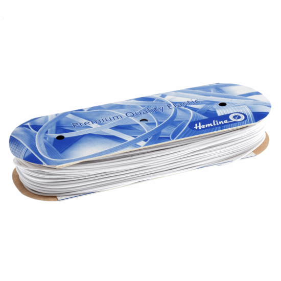 Cord Elastic 2mm, White
