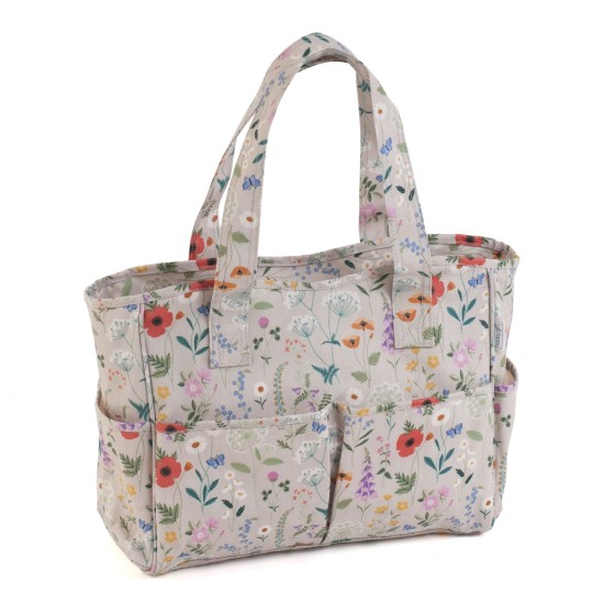 Craft Bag Matt PVC Wild Flowers