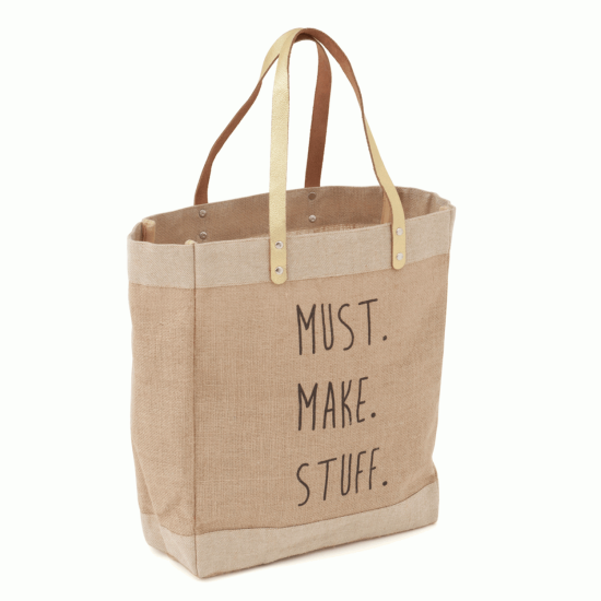 Craft Bag Shoulder Tote (M) Must Make Stuff
