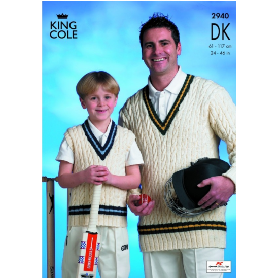 Cricket Sweaters Knitted in Merino Blend DK -  2940