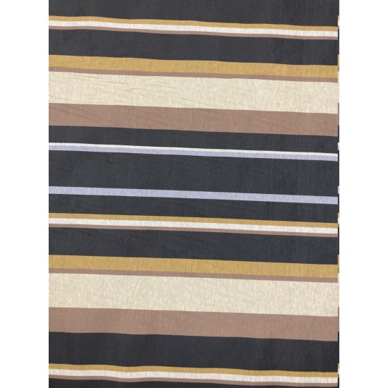 Curtain Fabric Urban Stripe 80% Cotton 20% Polyester