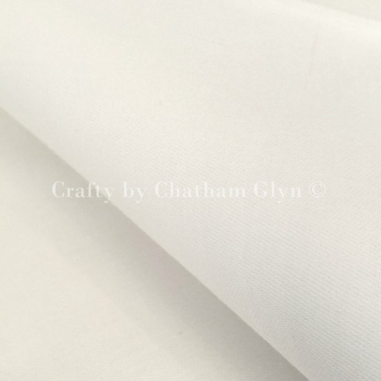  Curtain Lining Luxury Sateen Lining White Crease-Resist 137cm Wide 55% Cotton 45% Polyester