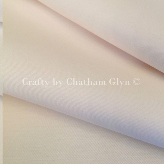  Curtain Lining Poly-satin Twill Lining Ivory 137cm Wide 30% Cotton 70% Polyester