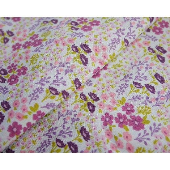 Ditsy Flower Garden Polycotton 115cm 