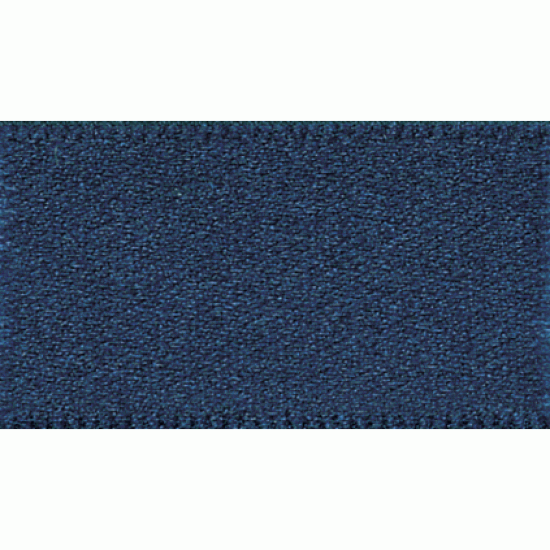 Double Faced Satin Ribbon 10mm, Navy