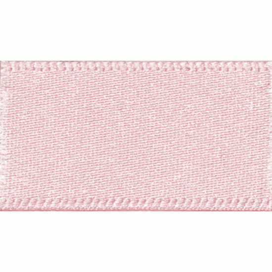 Double Faced Satin Ribbon 10mm, Pink Azalea