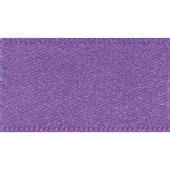 Double Faced Satin Ribbon 10mm, Purple