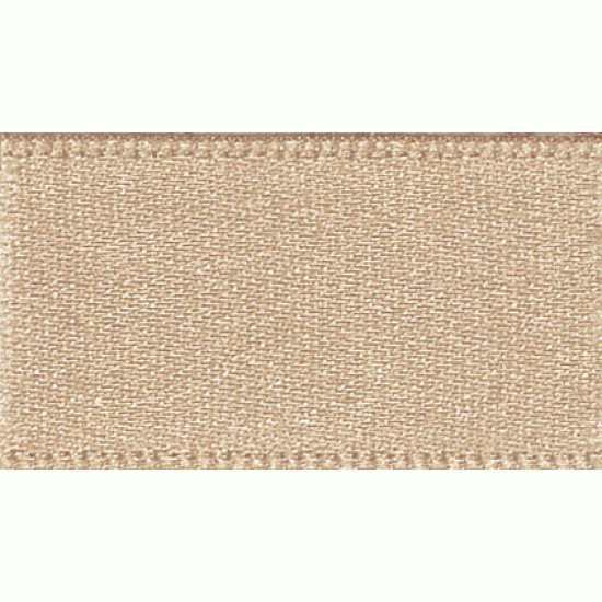 Double Faced Satin Ribbon 15mm, Ecru