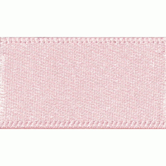 Double Faced Satin Ribbon 15mm, Pink Azalea