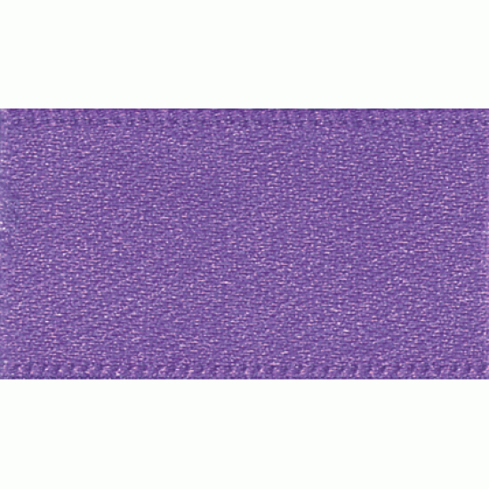 Double Faced Satin Ribbon 15mm, Purple