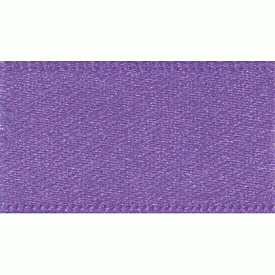 Double Faced Satin Ribbon 25mm, Purple