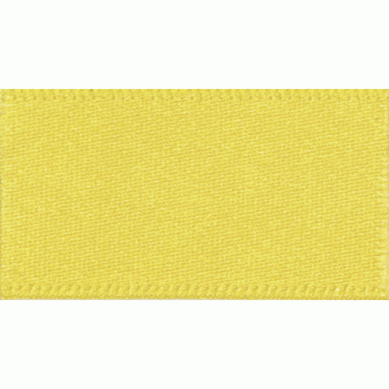 Double Faced Satin Ribbon 35mm Yellow