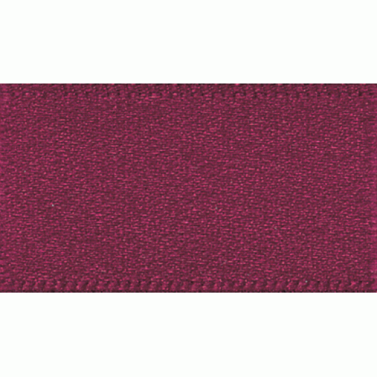 Double Faced Satin Ribbon 3mm, Burgundy
