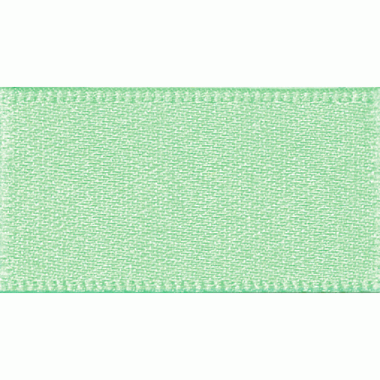 Double Faced Satin Ribbon 3mm, Mint Green