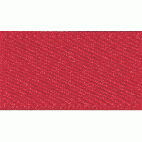 Double Faced Satin Ribbon 3mm, Red