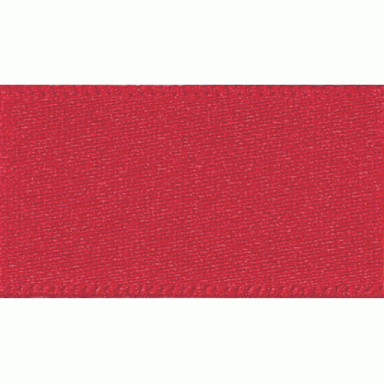 Double Faced Satin Ribbon 50mm, Red