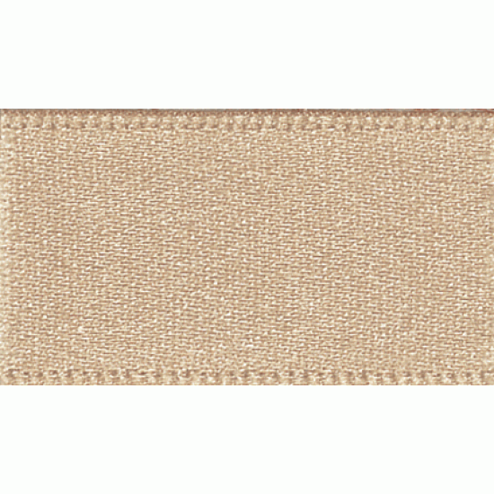 Double Faced Satin Ribbon 7mm, Ecru