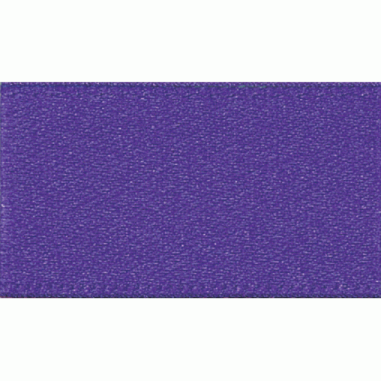 Double Faced Satin Ribbon 7mm, Liberty Purple