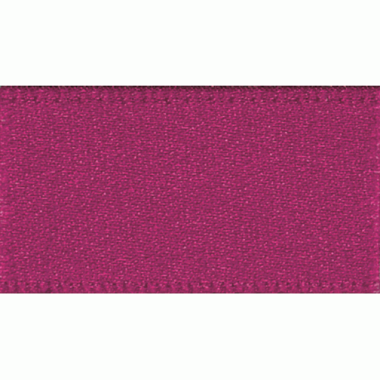 Double Faced Satin Ribbon 7mm, Wine