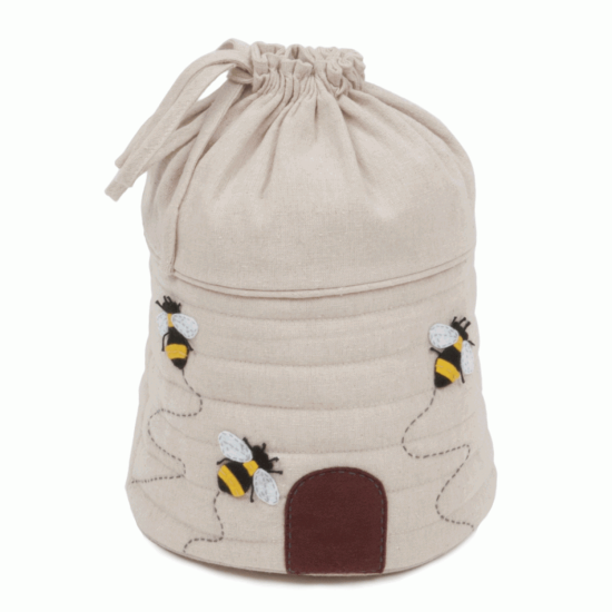 Drawstring Craft Bag Hive Bee