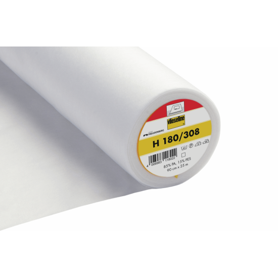 Easy Fuse Ultra Soft Iron on Interlining 90cm:White