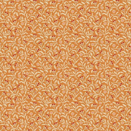 Edyta Lady Tulip Tangerine Gossip 112cm Wide 100% Cotton