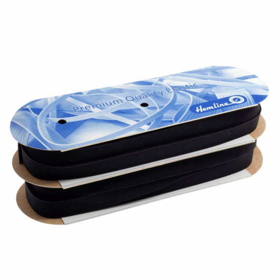 Elastic, Polyester 20mm Black